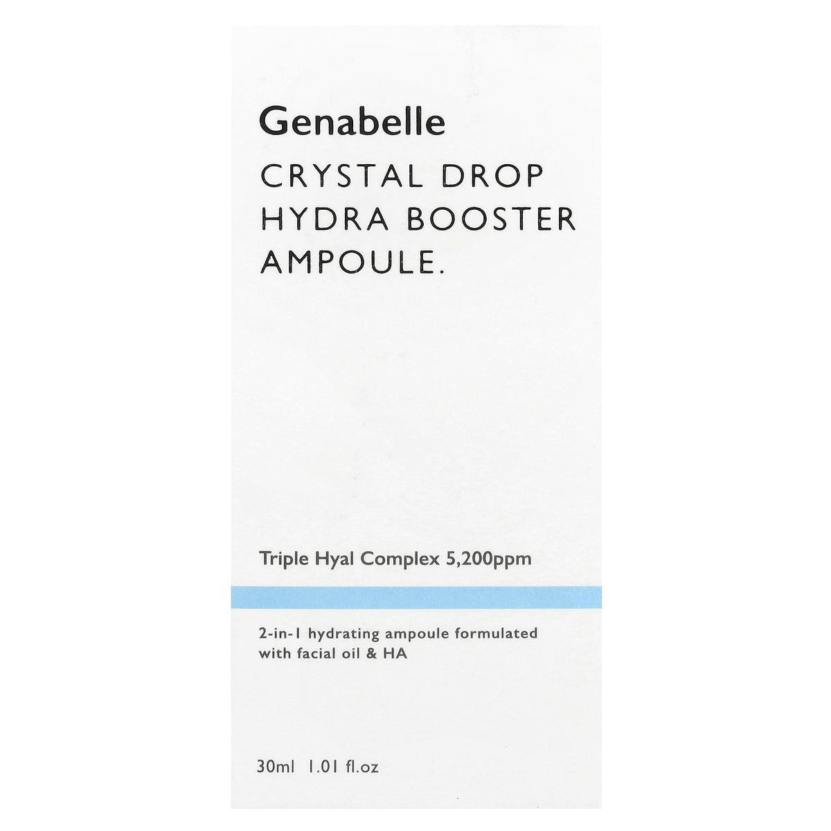 Genabelle, Crystal Drop Hydra Boost Ampoule , 1.01 fl oz (30 ml)