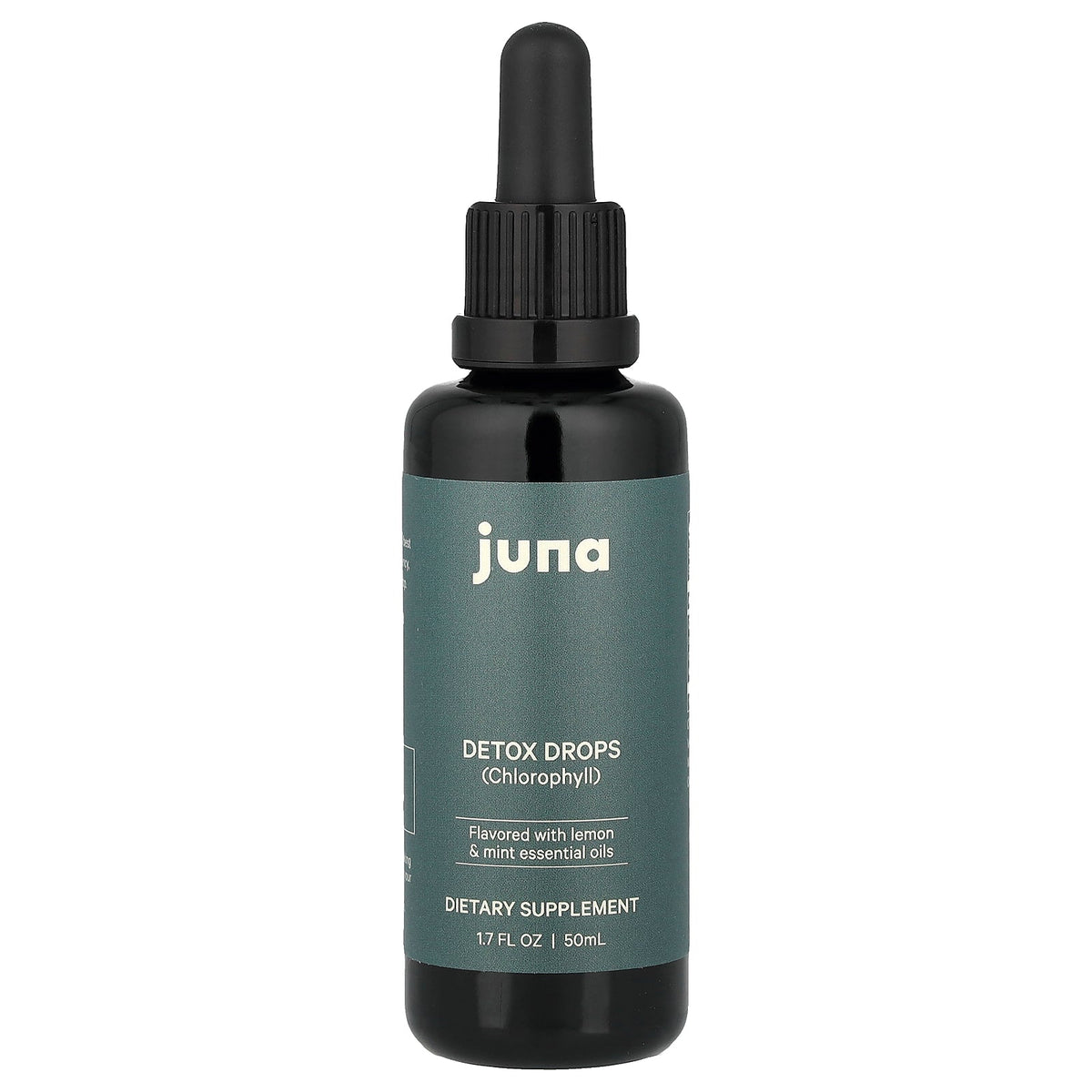 Juna, Detox Drops, Lemon & Mint, 1.7 fl oz (50 ml)