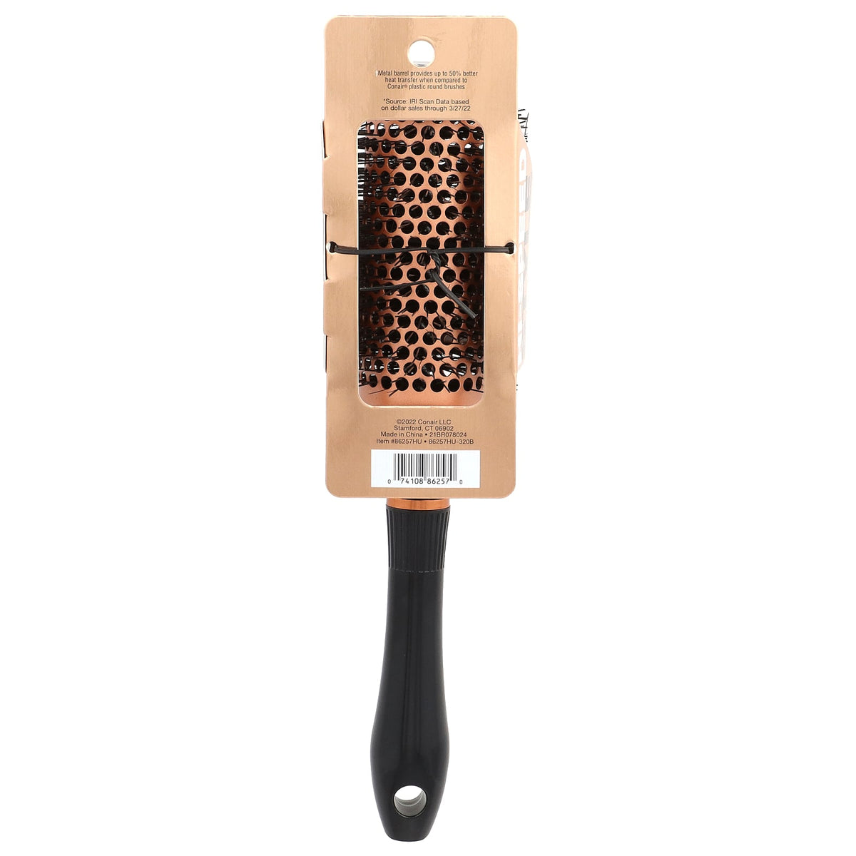 Conair, Copper Collection, Quick® Blow-Dry Round Hair Brush, 1 Brush