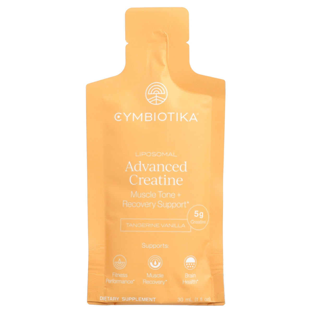 Cymbiotika, Liposomal Advanced Creatine, Tangerine Vanilla, 24 Liquid Packets, 1 fl oz (30 ml) Each