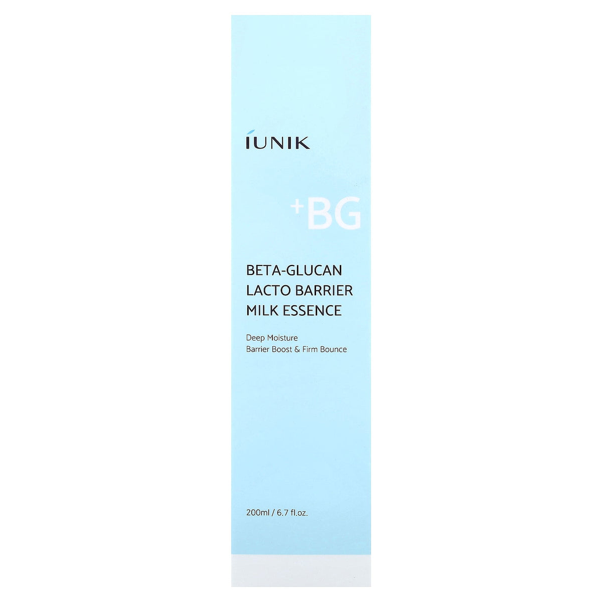 iUNIK, Beta-Glucan Lacto Barrier Milk Essence, Dry & Sensitive Skin Type, 6.7 fl oz (200 ml)