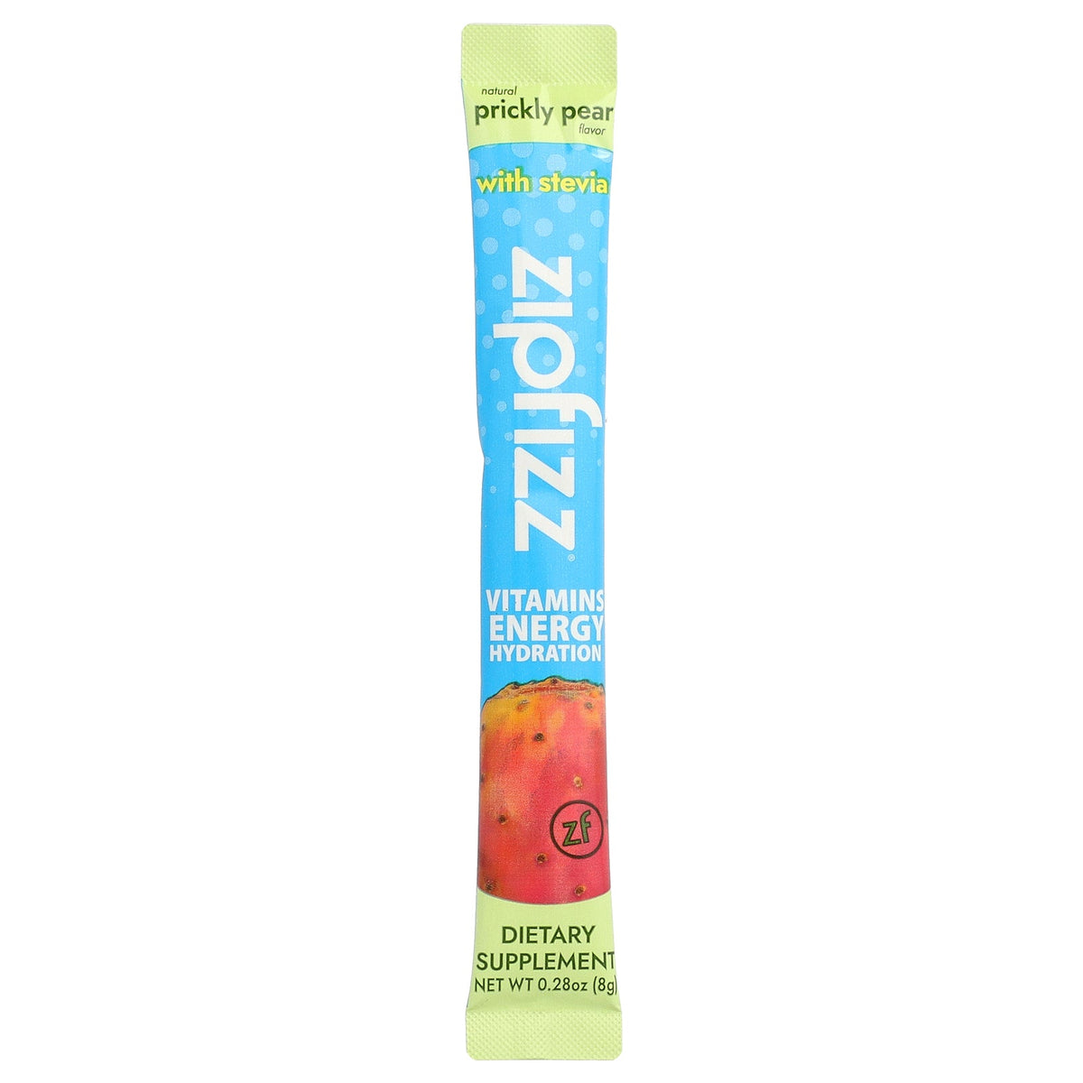 Zipfizz, Energy Drink Mix, Prickly Pear, 10 Packets, 0.28 oz (8 g) Each