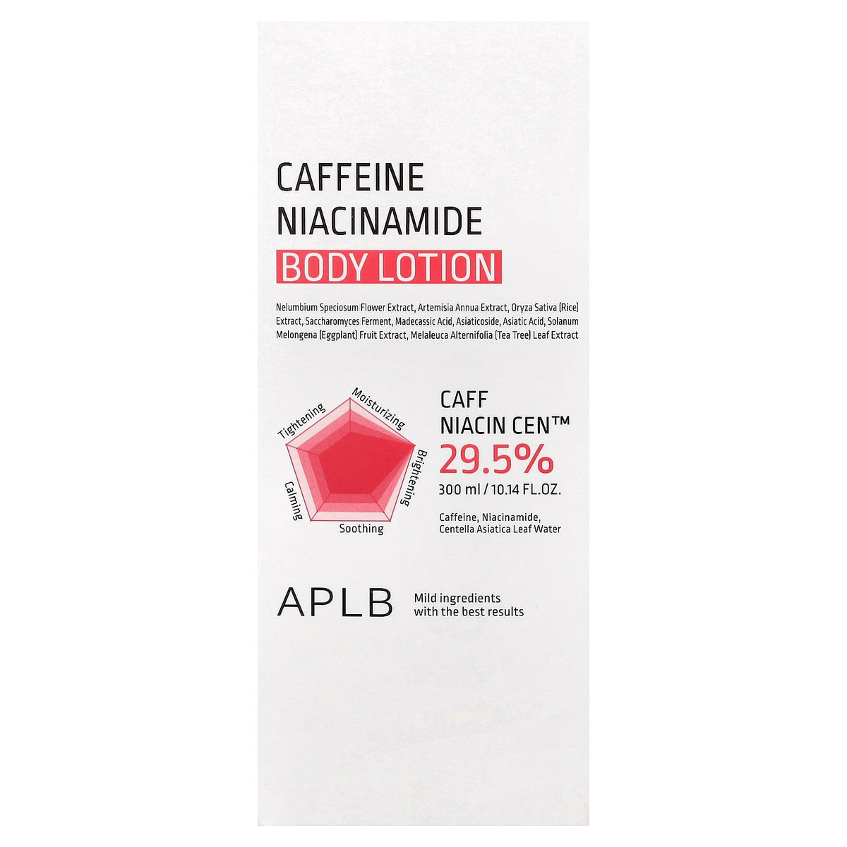 APLB, Caffeine Niacinamide Body Lotion, 10.14 fl oz (300 ml)
