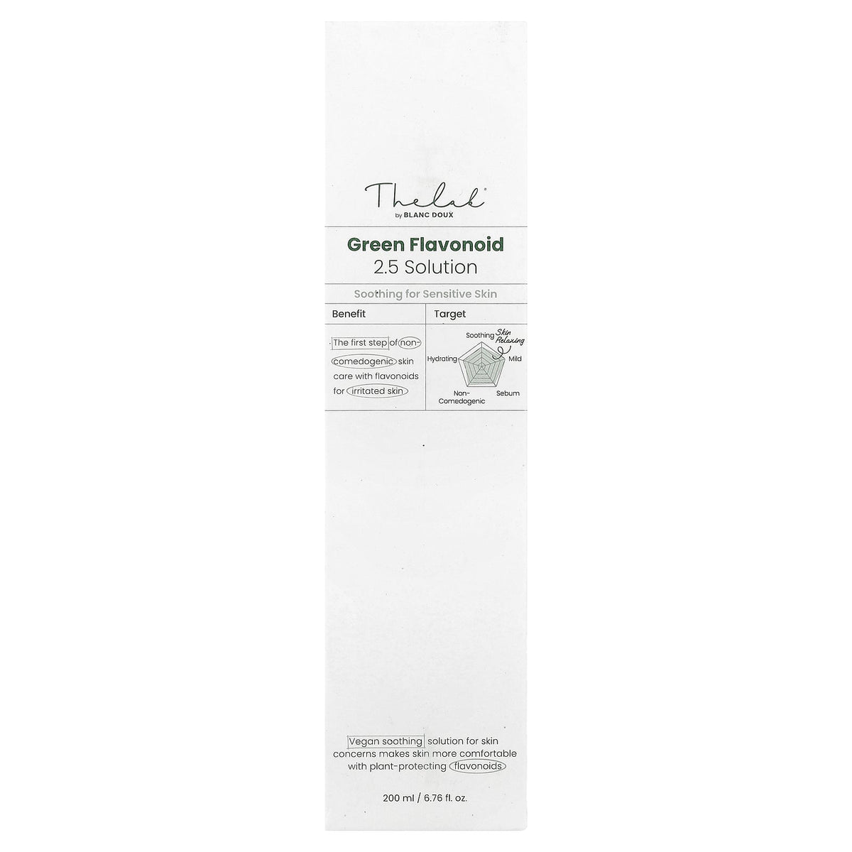 The Lab by BLANC DOUX, Green Flavonoid 2.5 Solution , 6.76 fl oz (200 ml)