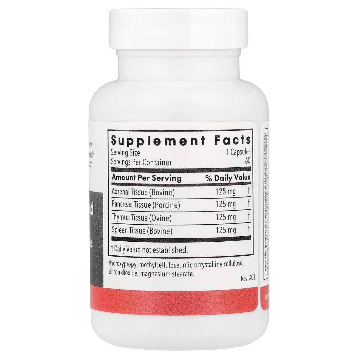 Allergy Research Group, Immuno-Gland Plex, Natural Glandulars, 60 Vegetarian Capsules