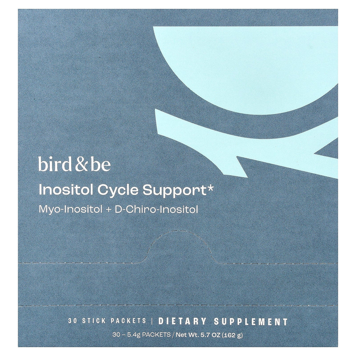 Bird&Be, Inositol Cycle Support, 30 Stick Packets, 5.4 g Each