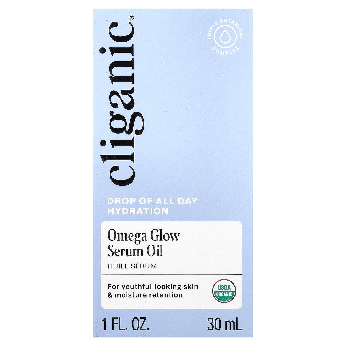Cliganic, Omega Glow Serum Oil, 1 fl oz (30 ml)