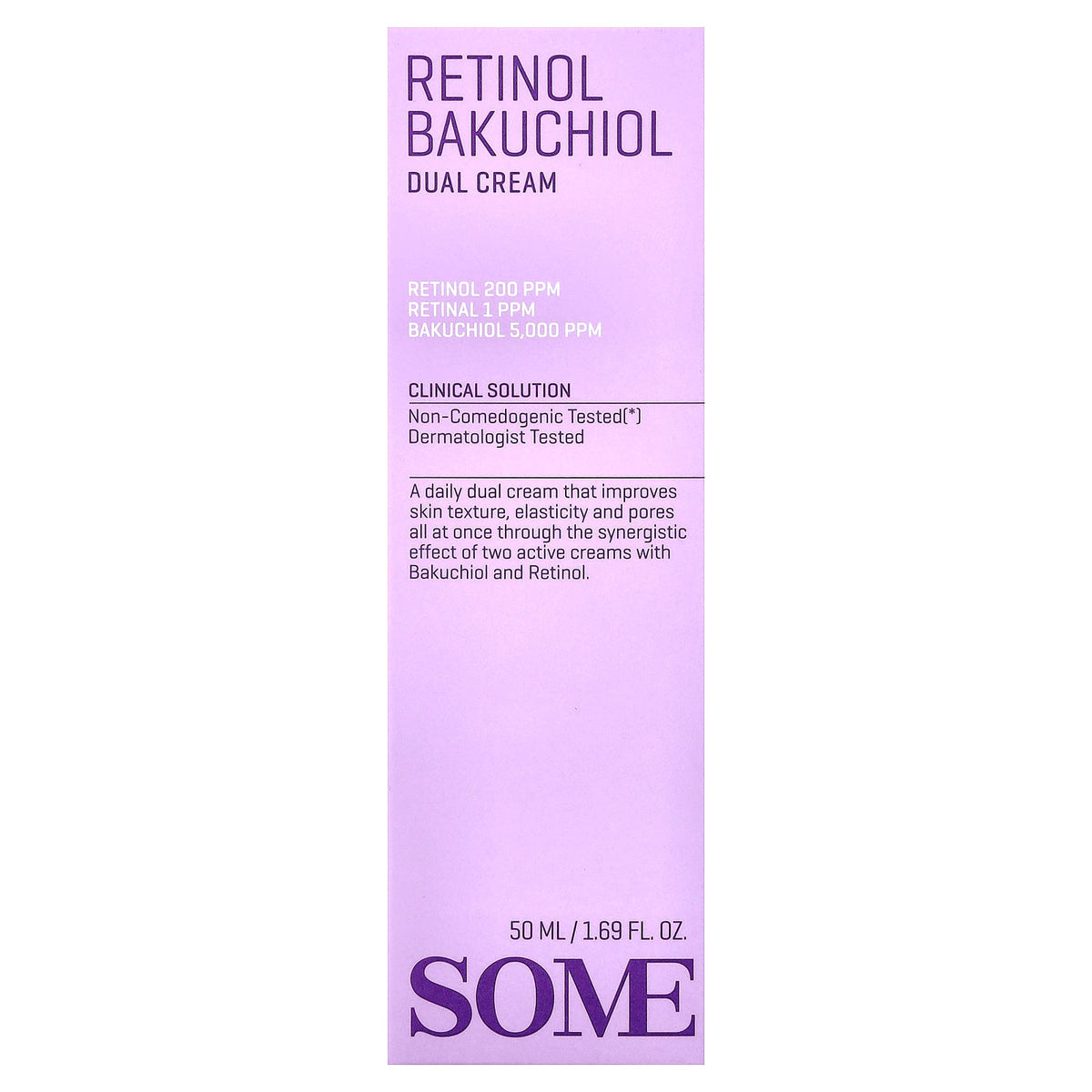 SOME BY MI, Retinol Bakuchiol Dual Cream, 1.69 fl oz (50 ml)