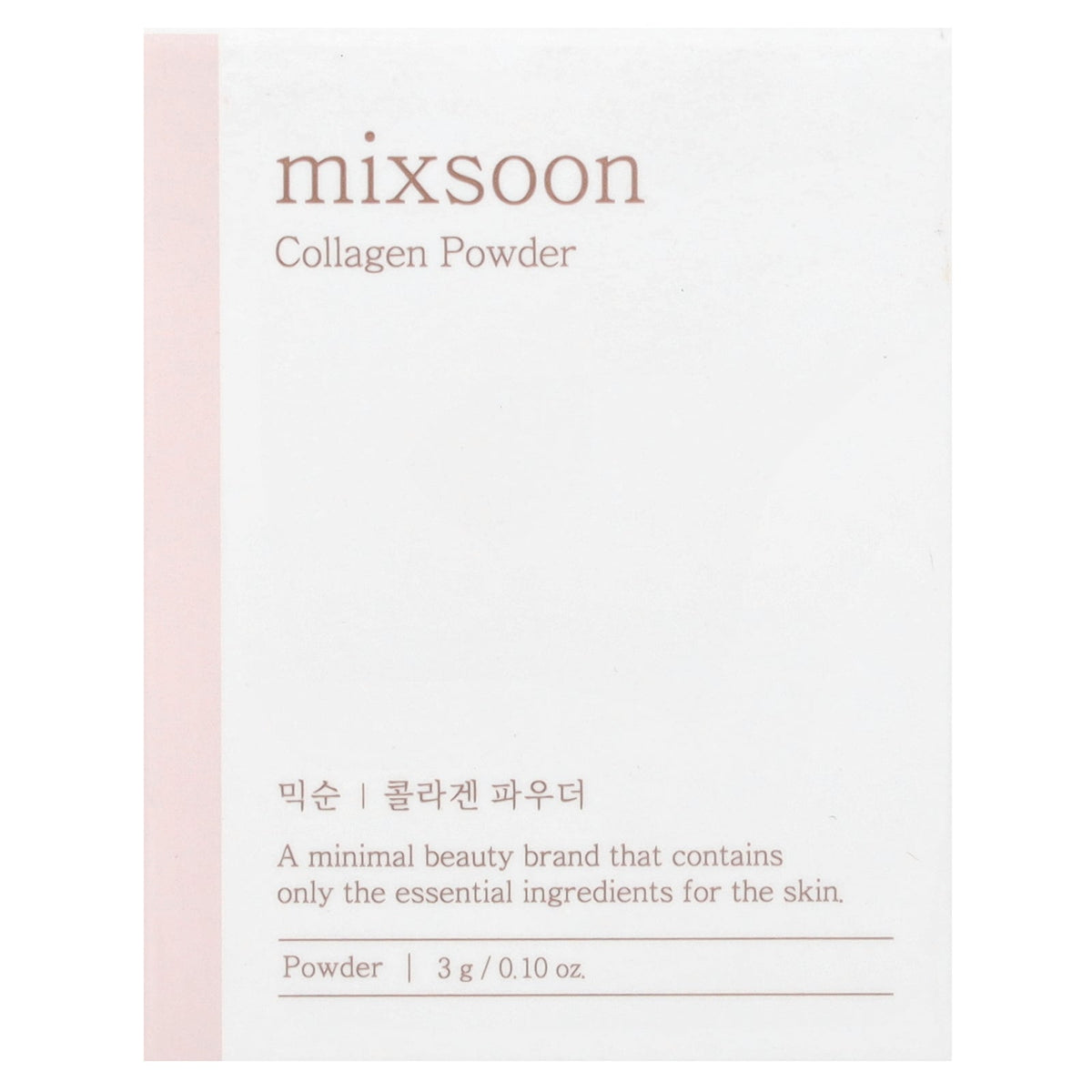 Mixsoon, Collagen Powder, 0.1 oz (3 g)