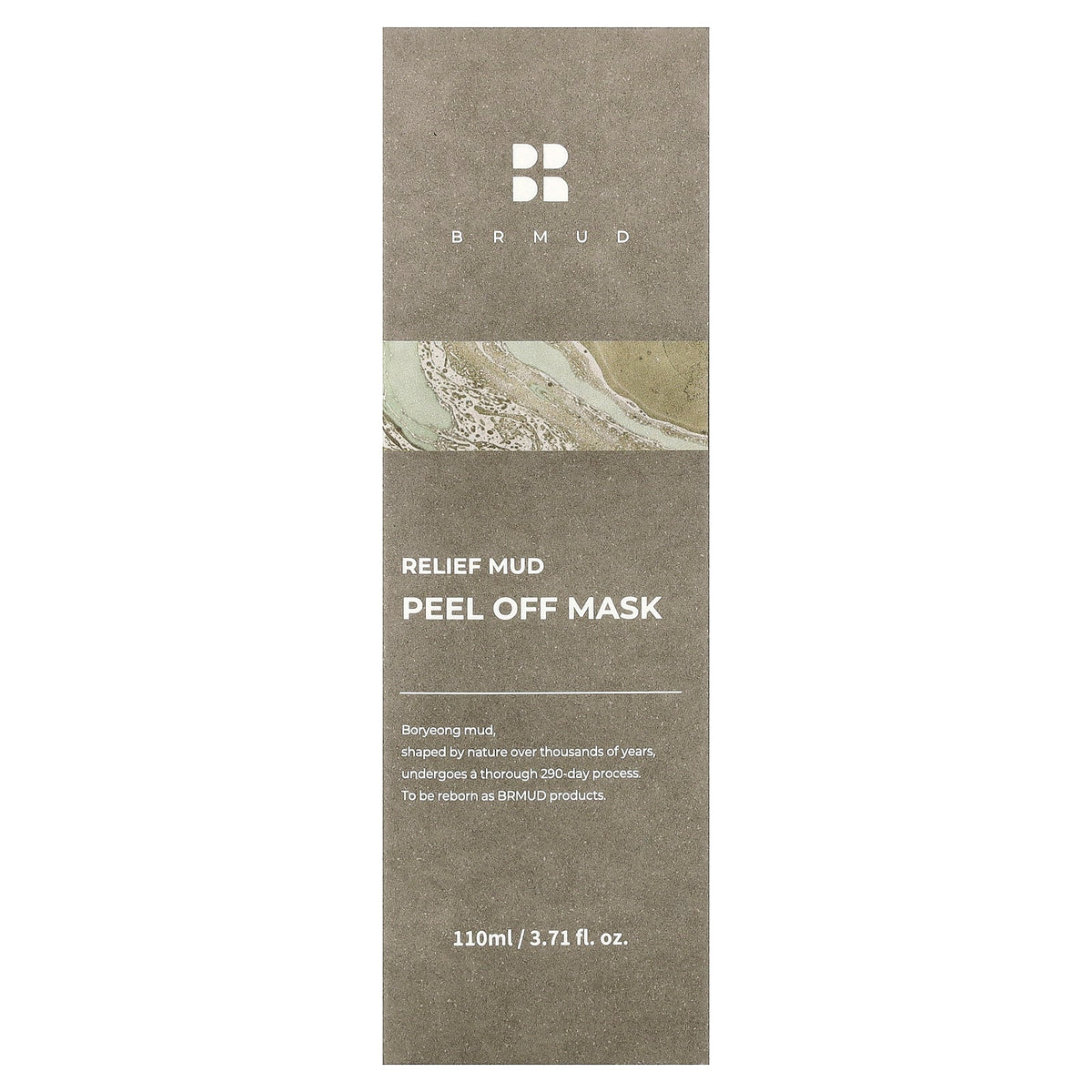 BRMUD, Relief Mud Peel Off Beauty Mask, 3.71 fl oz (110 ml)