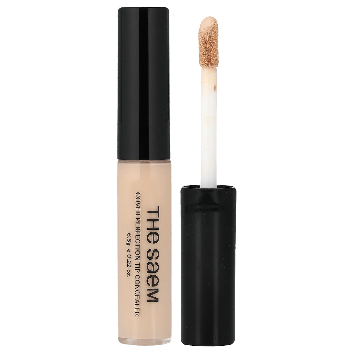 The Saem, Cover Perfection Tip Concealer, 0.5 Ice Beige, 0.22 oz (6.5 g)