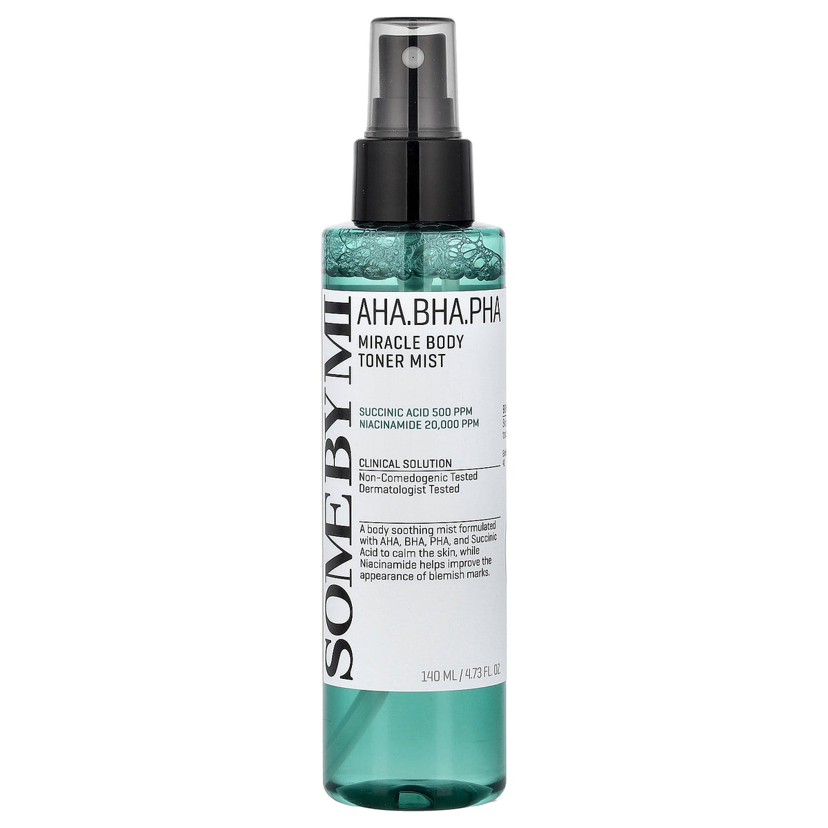 SOME BY MI, AHA. BHA. PHA Miracle Body Toner Mist, 4.73 fl oz (140 ml)