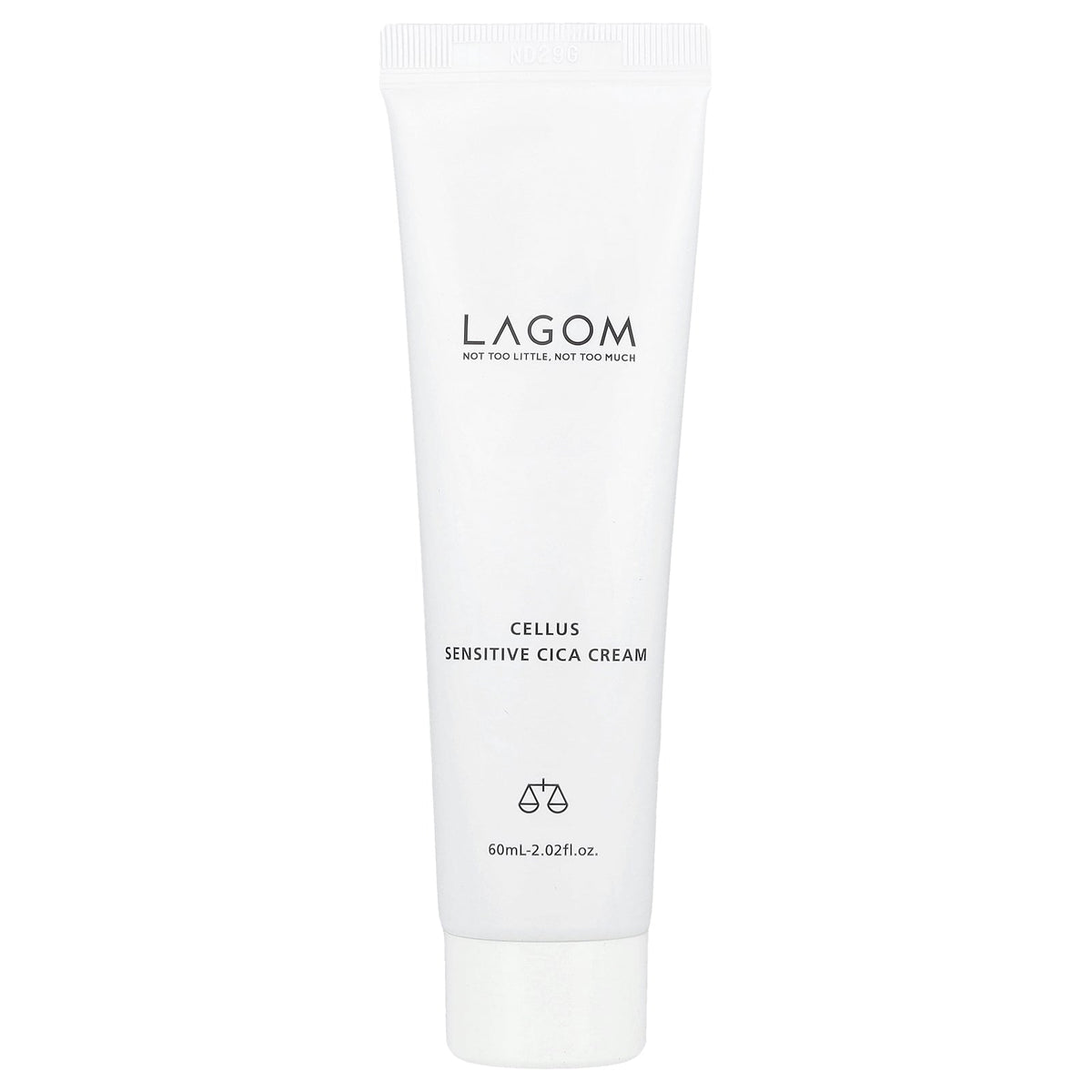 LAGOM, Cellus Sensitive CICA Cream, 2.02 fl oz (60 ml)