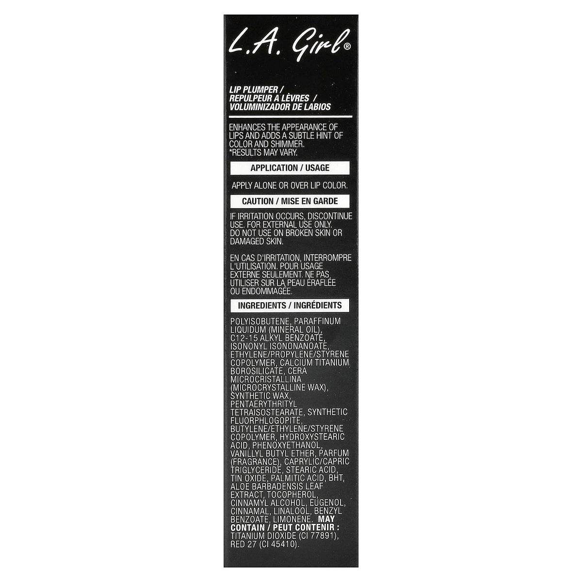 L.A. Girl, Lip Plumper, Mood Gloss, GLP529 Holographic, 0.44 fl oz (13 ml)