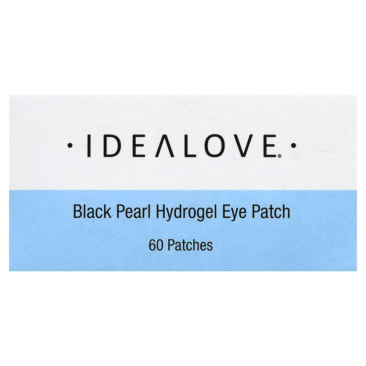 Idealove, Eye Admire Black Pearl Hydrogel Eye Patch, 60 Patches
