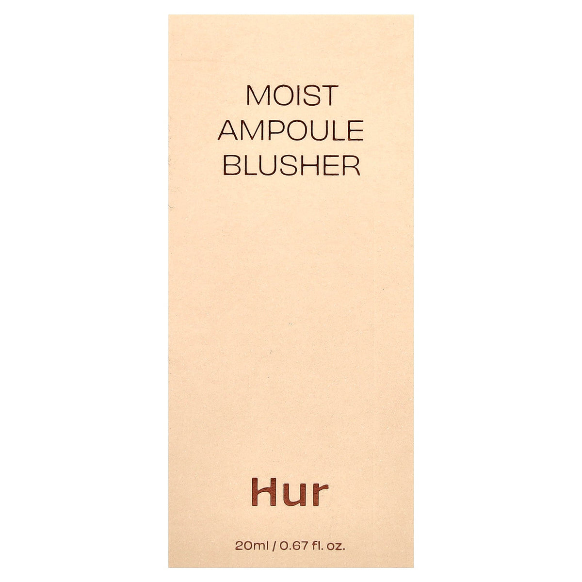 House of Hur, Moist Ampoule Blusher, 04 Lavender Flush, 0.67 fl oz (20 ml)