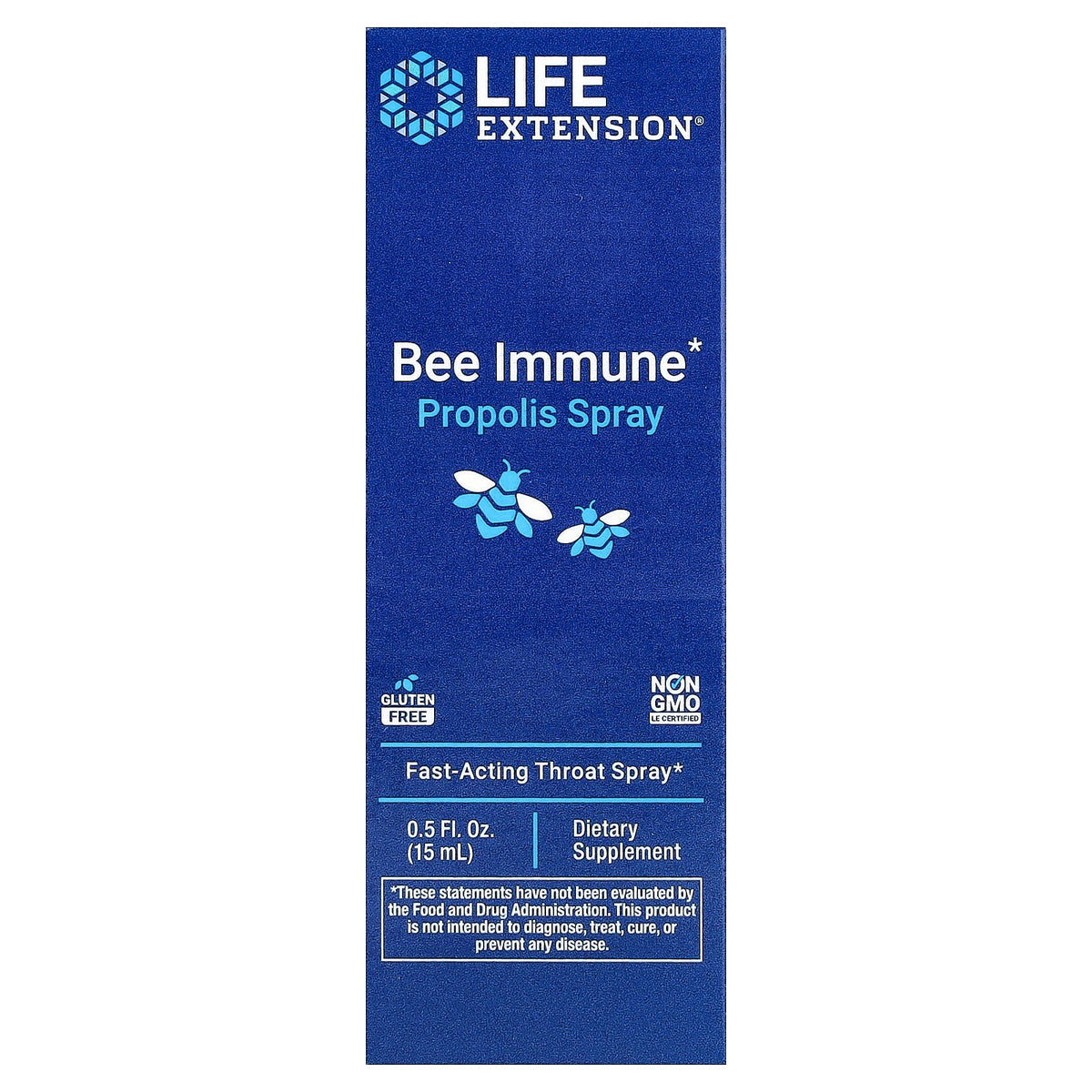 Life Extension, Bee Immune Propolis Spray, 0.5 fl oz (15 ml)
