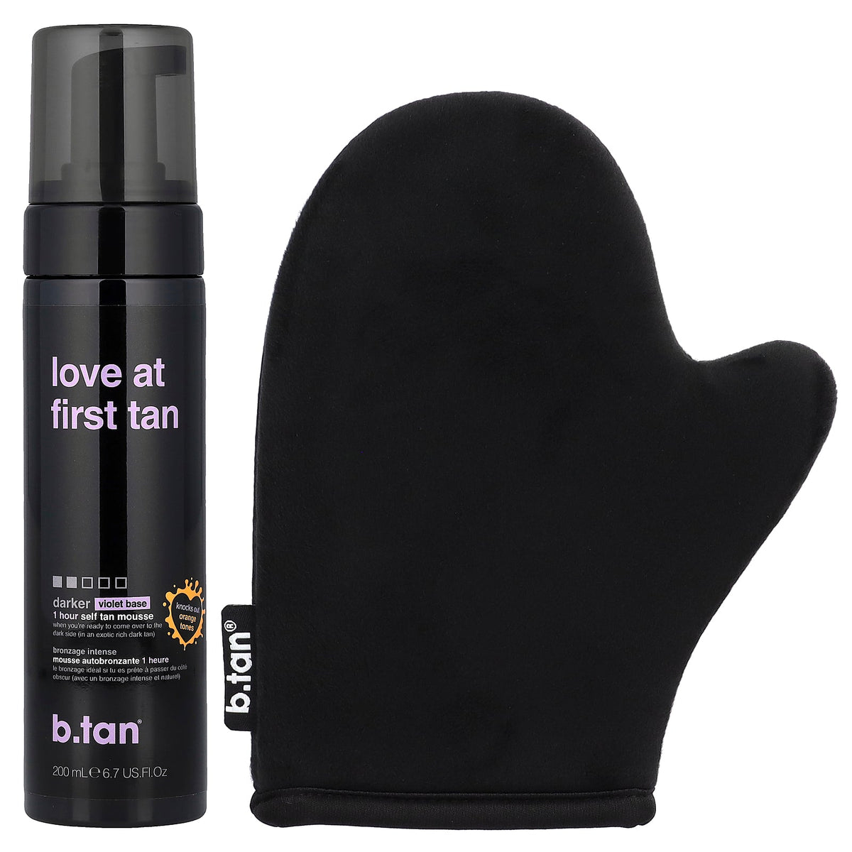 b.tan, Fall In Love At First Tan Bundle, Darker, 2 Piece Set