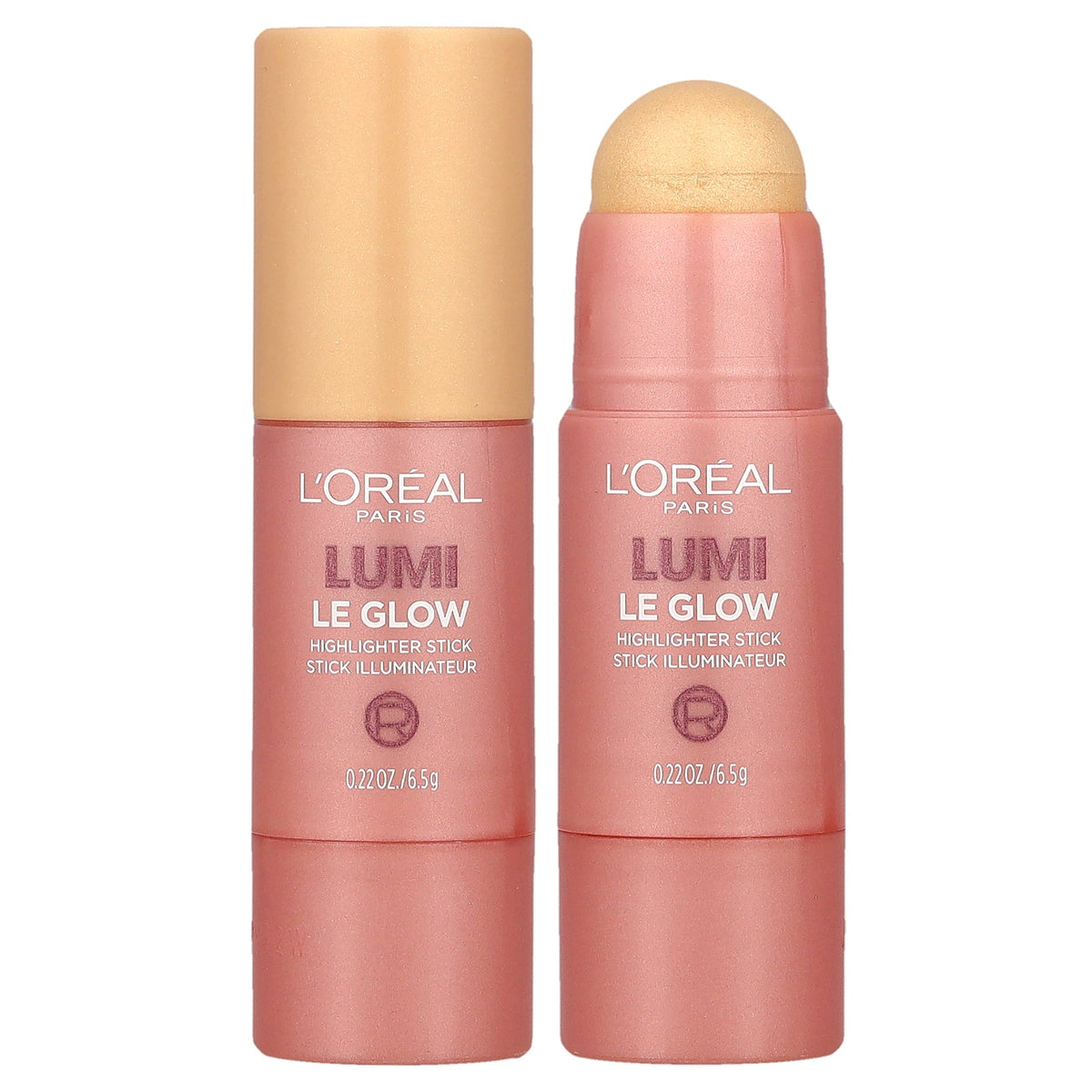 L'Oréal, Lumi, Le Glow Highlighter Stick, 635 Glowy Golden Couture, 0.22 oz (6.5 g)
