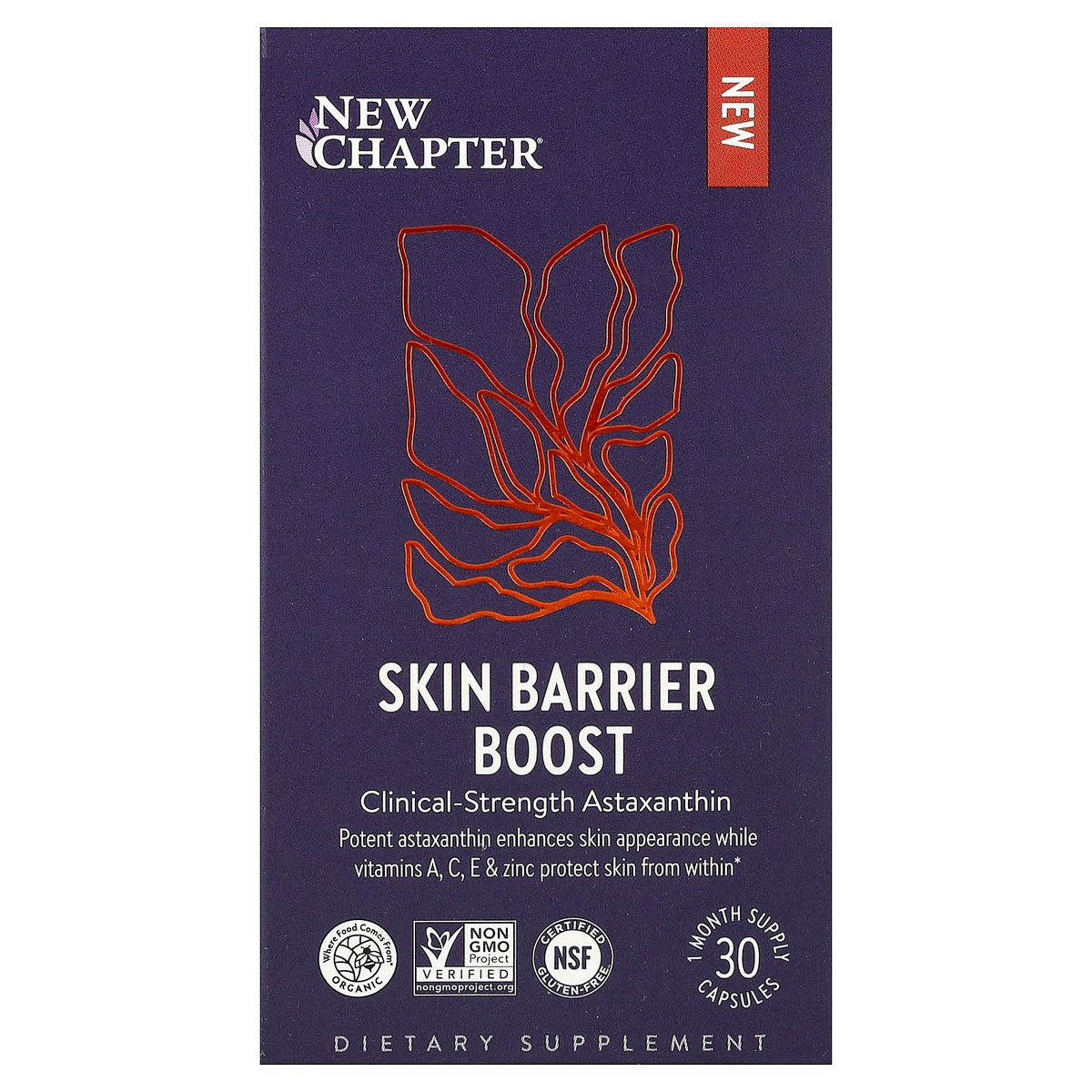 New Chapter, Skin Barrier Boost, 30 Capsules