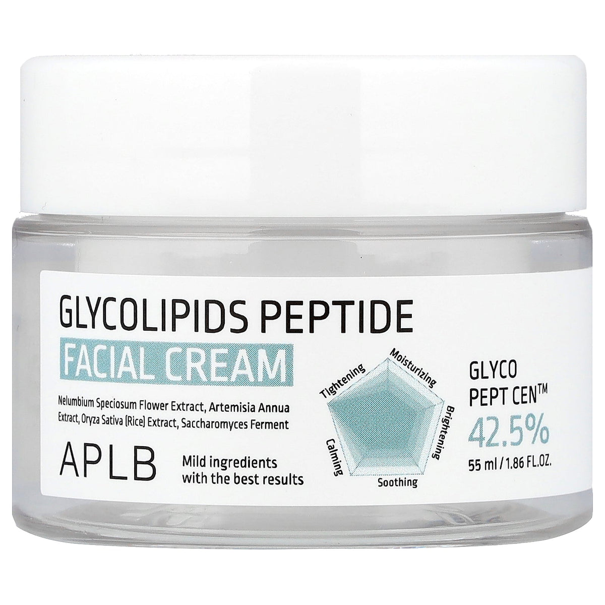 APLB, Glycolipids Peptide Facial Cream , 1.86 fl oz (55 ml)
