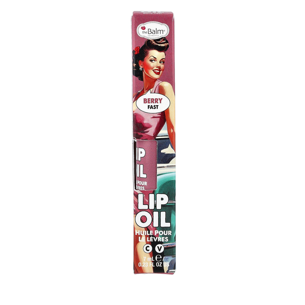 theBalm Cosmetics, Lip Oil, Berry Fast, 0.23 fl oz (7 ml)