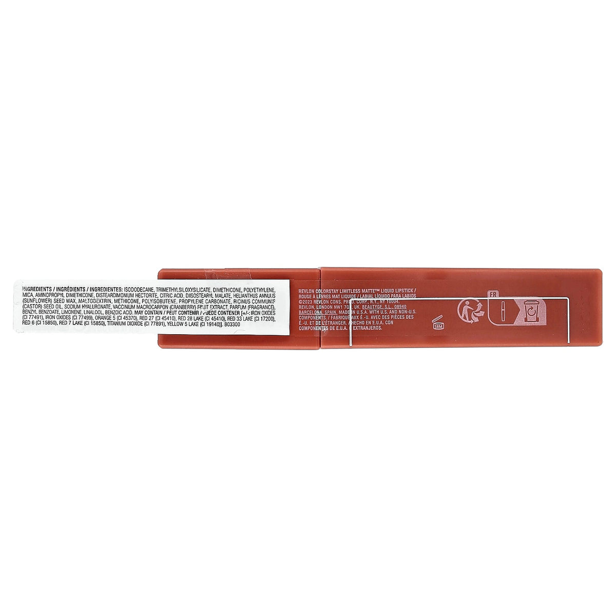 Revlon, ColorStay Limitless Matte™ Liquid Lipstick, 001 Beauty Sleep, 0.17 fl oz (5 ml)