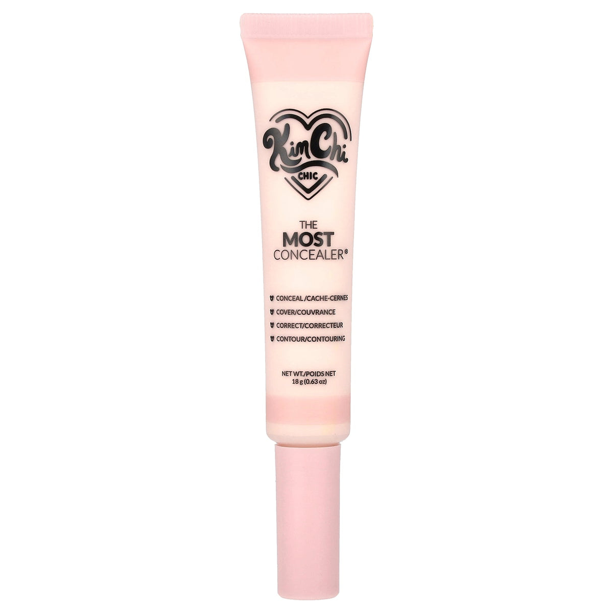 KimChi Chic Beauty, The Most Concealer®, 02 Peachy Ivory, 0.63 oz (18 g)