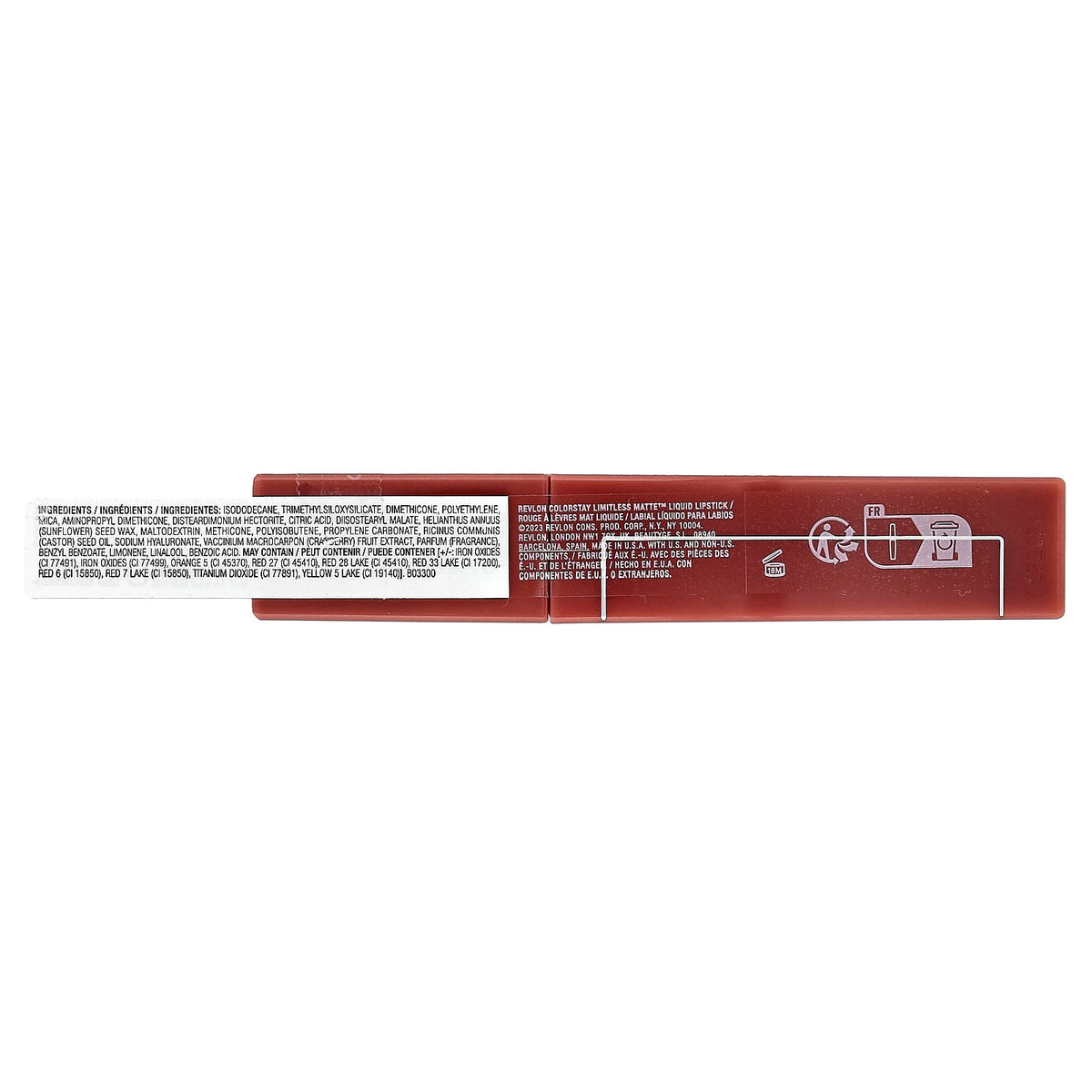 Revlon, ColorStay Limitless Matte™ Liquid Lipstick, 012 Lead The Way, 0.17 fl oz (5 ml)