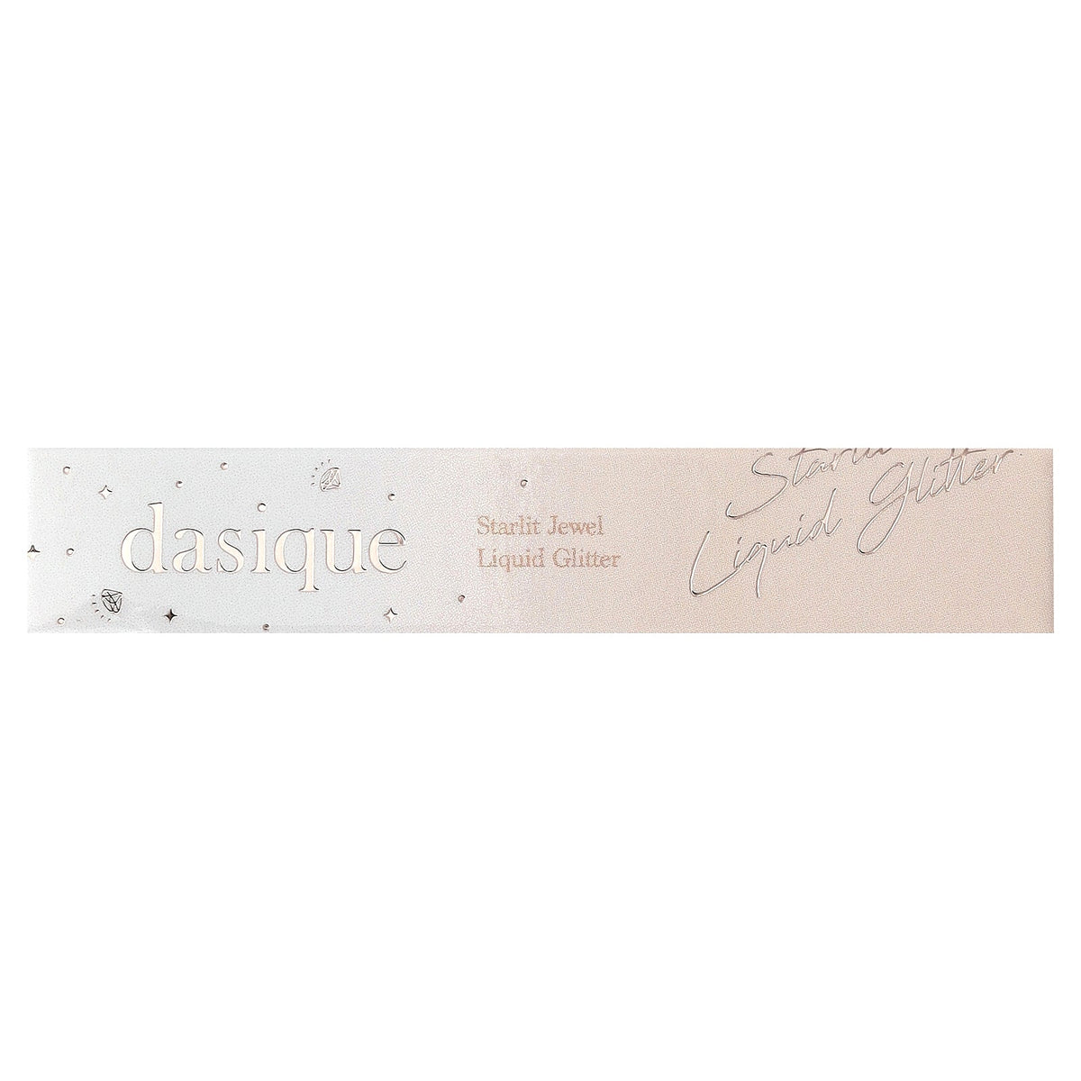 Dasique, Starlit Jewel Liquid Glitter, 01 Frozen Gold, 0.06 oz (1.8 g)