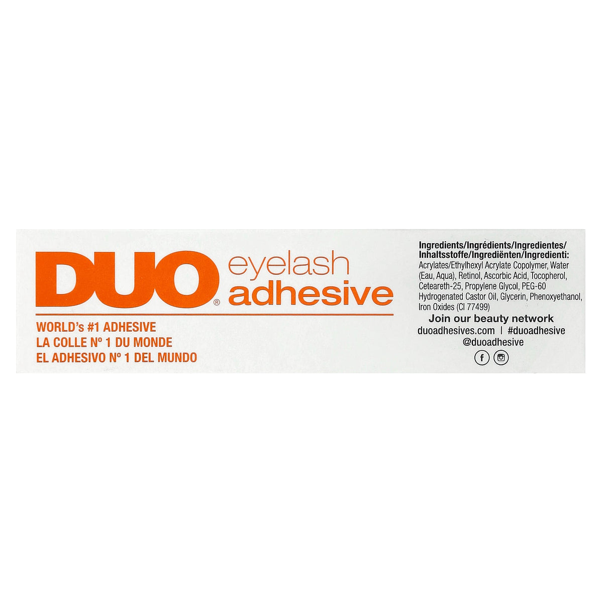 DUO, Brush On Striplash Adhesive, Dark Tone , 0.18 oz (5 g)