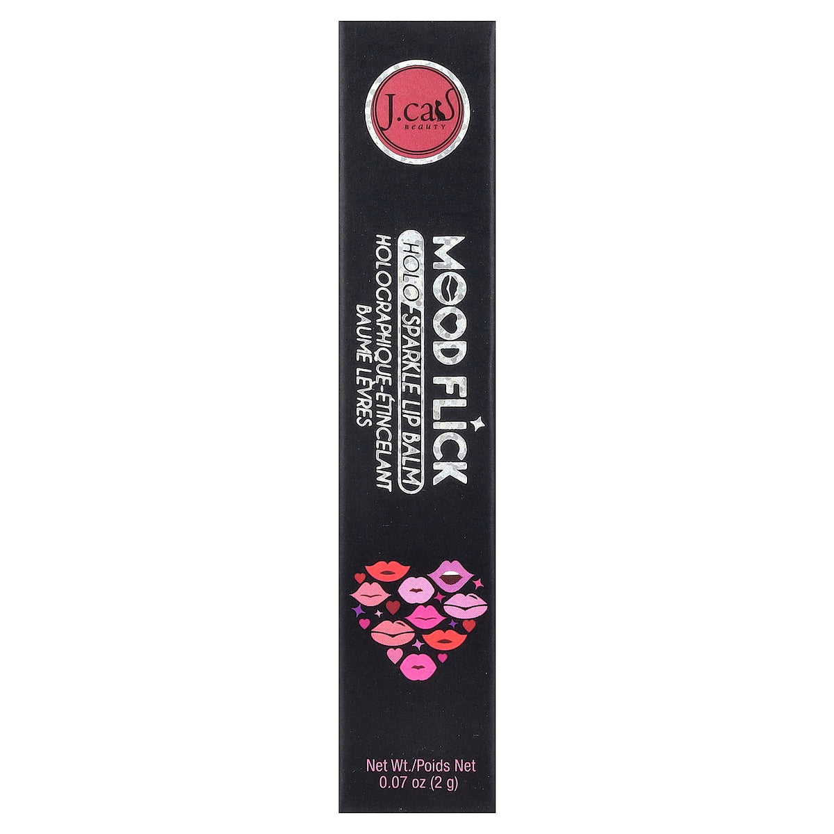 J.Cat Beauty, Mood Flick, Holo-Sparkle Lip Balm, MLB106 New Perspective, 0.07 oz (2 g)