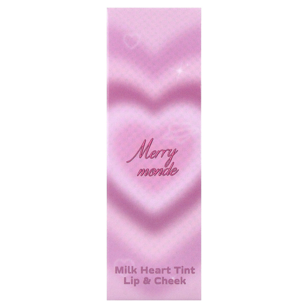 Merrymonde, Milk Heart Tint, Lip & Cheek, 03 Mute Milk, 5 g
