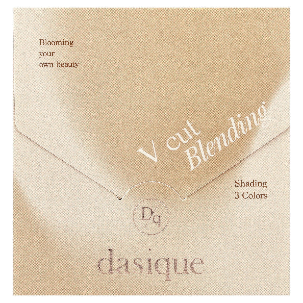Dasique, V Cut Blending, 01 Warm Blending, 13 g