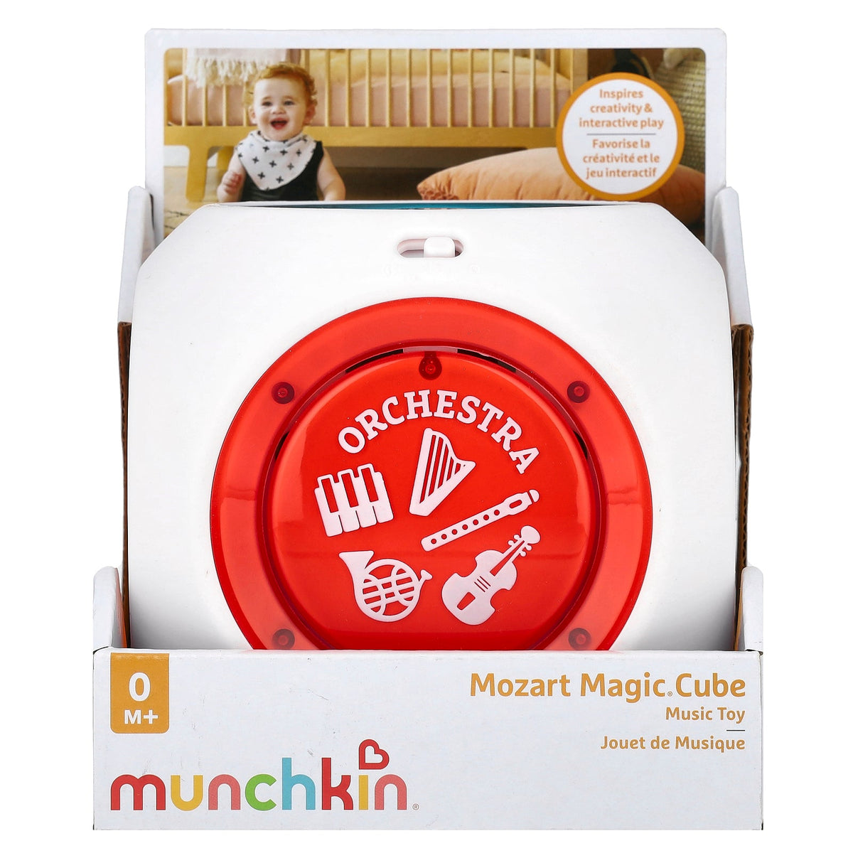 Munchkin, Mozart Magic® Cube, 0 Months+, 1 Count