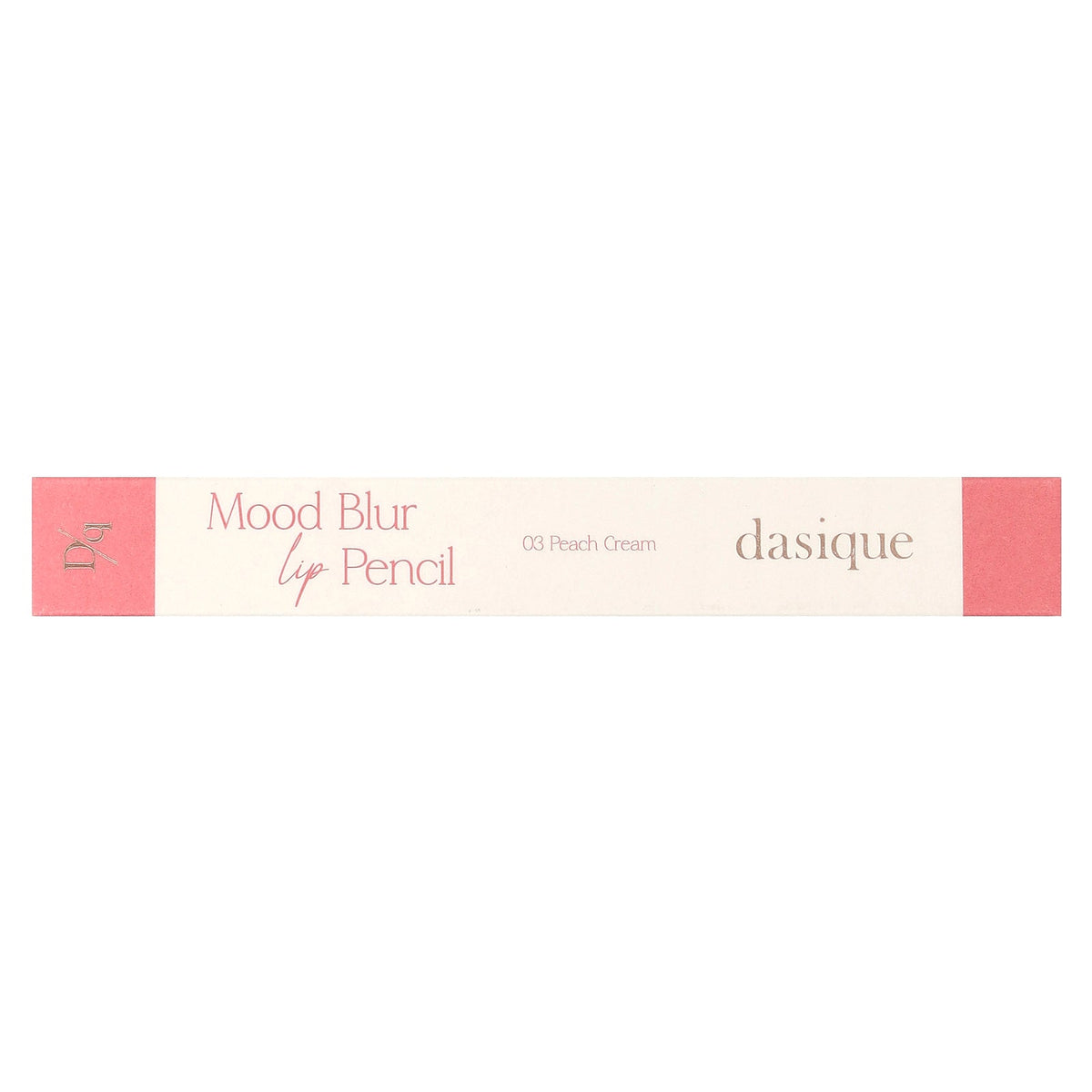 Dasique, Mood Blur Lip Pencil, 03 Peach Cream, 0.03 oz (0.9 g)