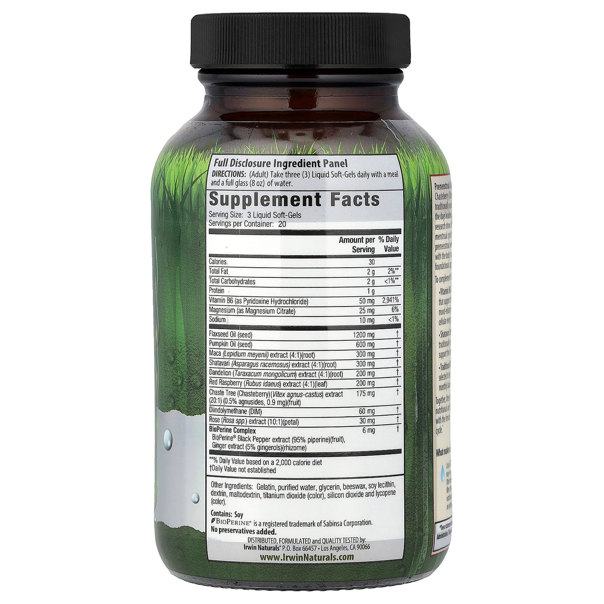 Irwin Naturals, Premenstrual Comfort, 60 Liquid Soft-Gels