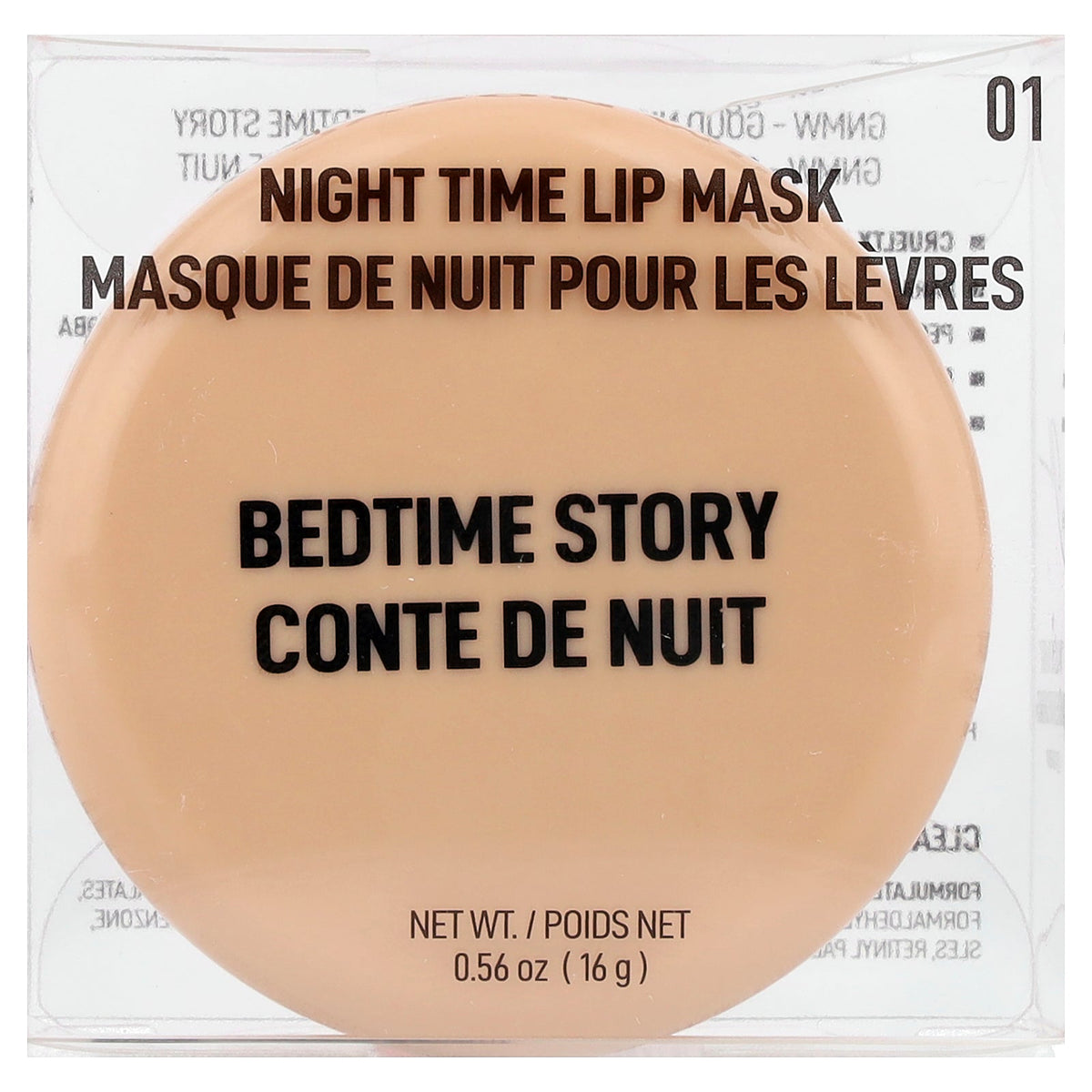 Jason Wu, Good Night Mr. Wu®, Night Time Lip Mask, GNMW 01 Bedtime Story, 0.56 oz (16 g)
