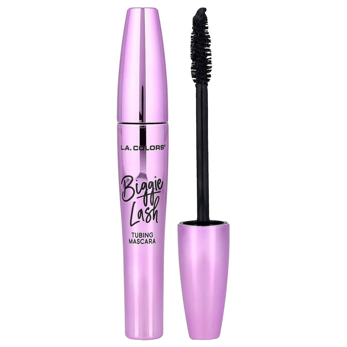 L.A. Colors, Biggie Lash, Tubing Mascara, CBMS812 Black, 0.41 fl oz (12 ml)