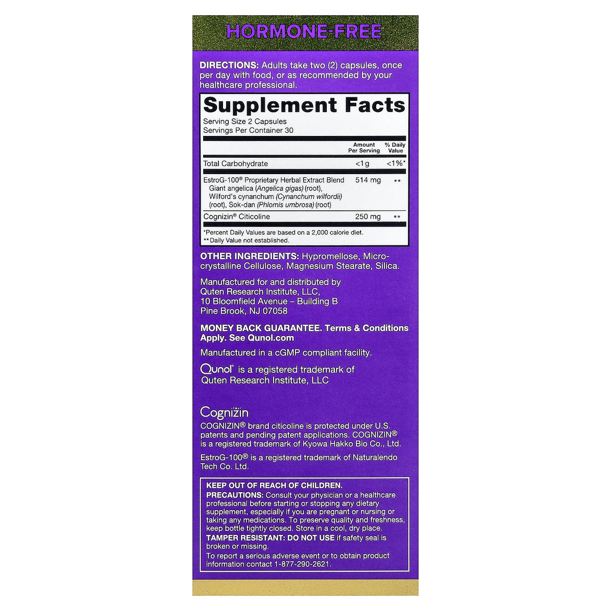 Qunol, MenoPause Relief, 60 Capsules