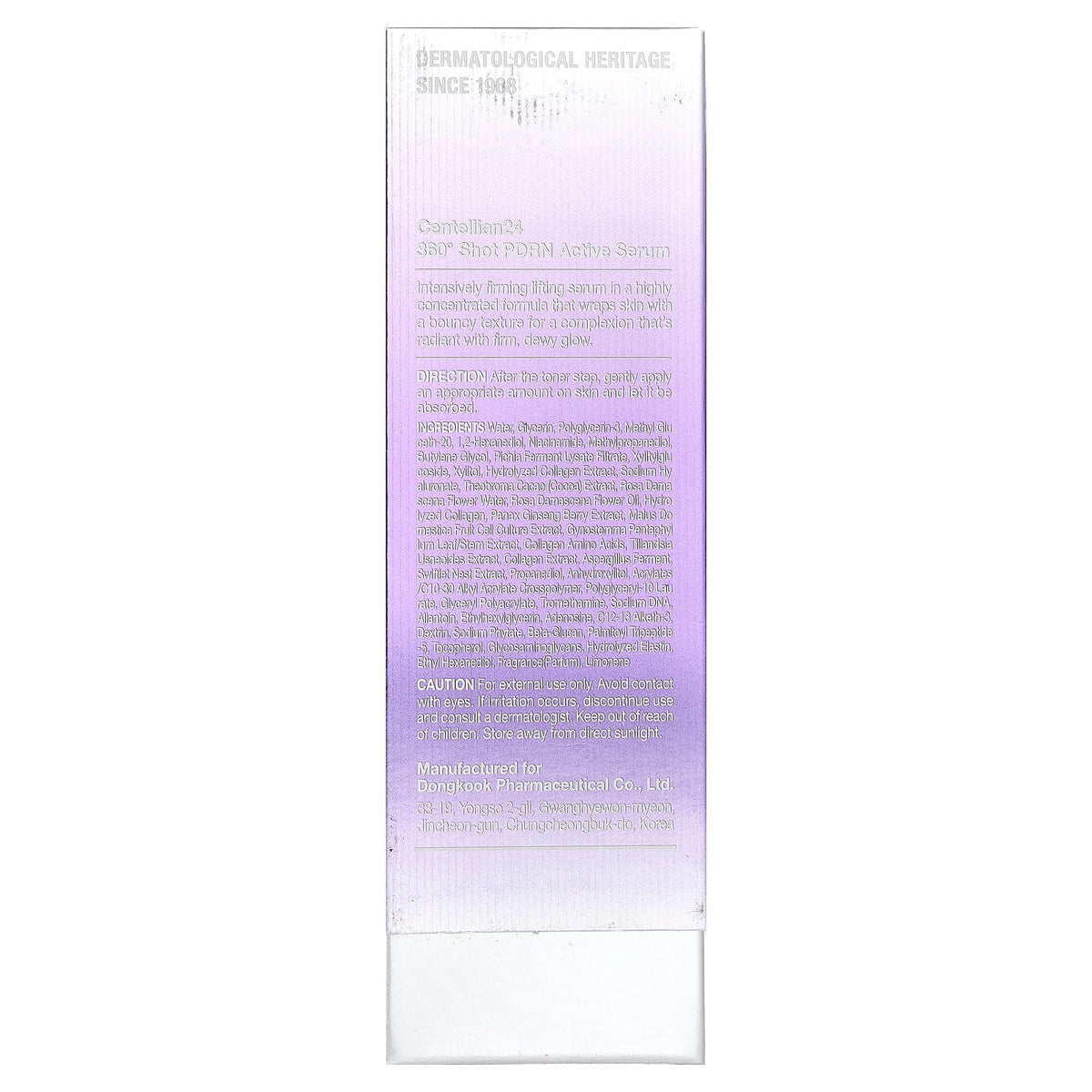Centellian 24, 360° Shot PDRN Active Serum, 1.69 fl oz (50 ml)