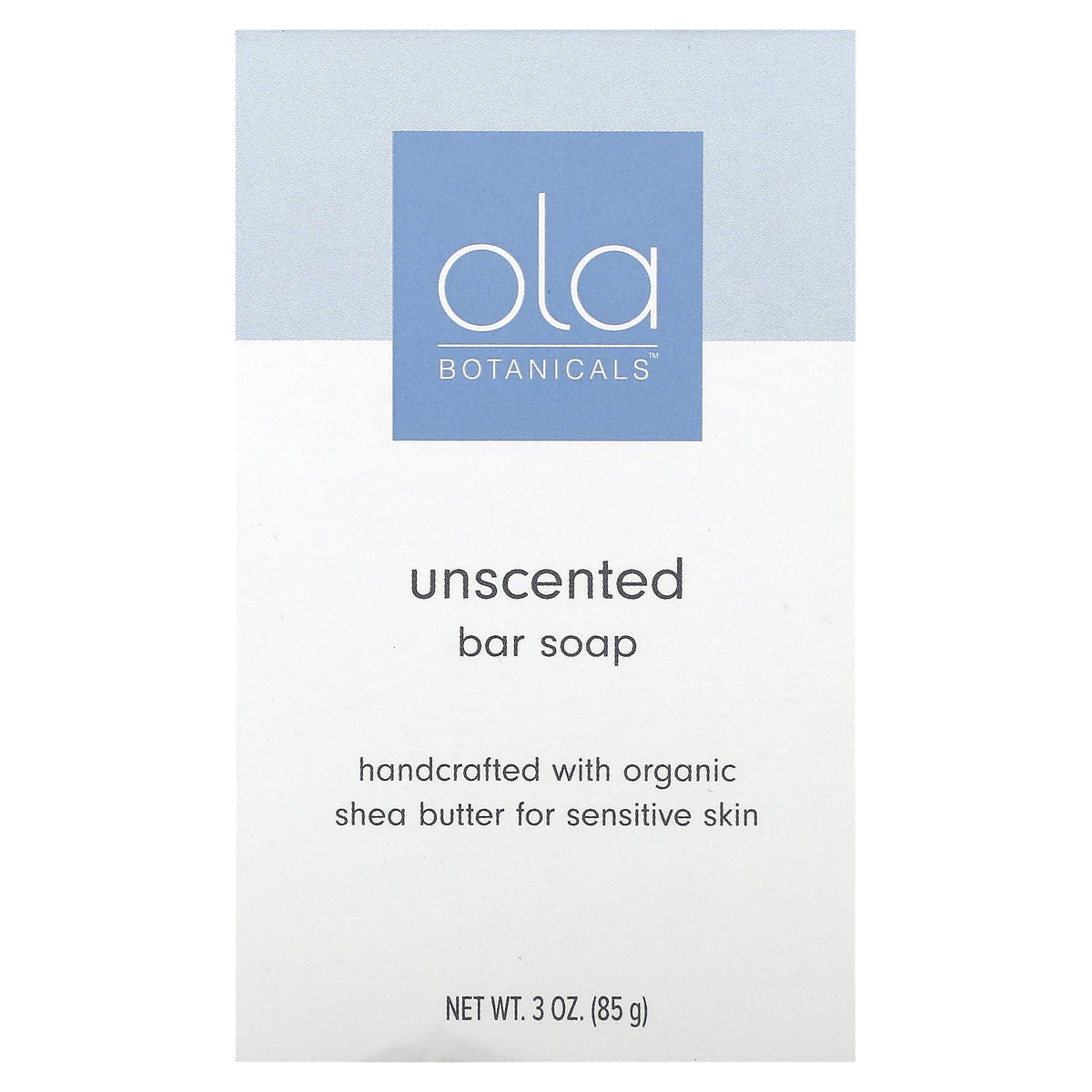 Dr. Mercola, Ola Botanicals, Bar Soap, Unscented, 3 oz (85 g)