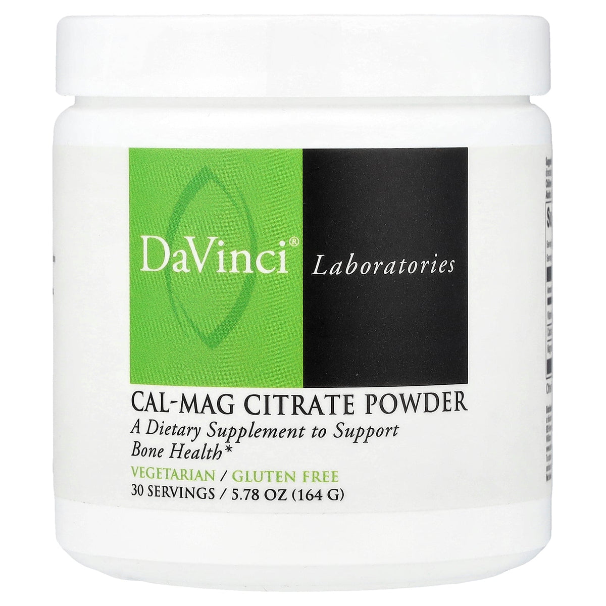 DaVinci Laboratories, Cal-Mag Citrate Powder, 5.78 oz (164 g)