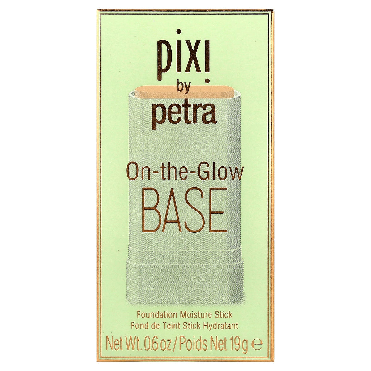 Pixi Beauty, On-The-Glow Base, Foundation Moisture Stick, Beige, 0.6 oz (19 g)