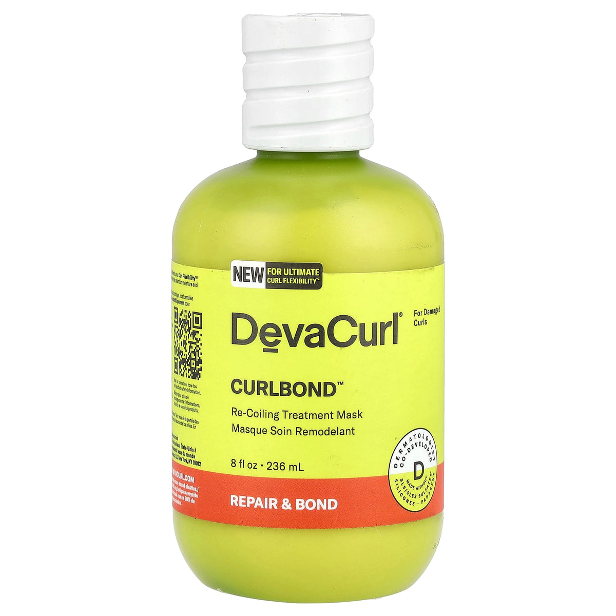 DevaCurl, Curlbond™, Re-Coiling Treatment Mask, 8 fl oz (236 ml)