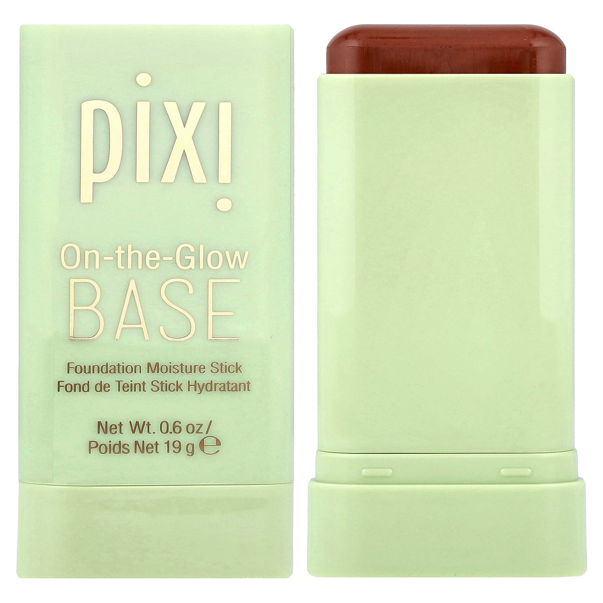 Pixi Beauty, On-The-Glow Base, Foundation Moisture Stick, Cocoa, 0.6 oz (19 g)
