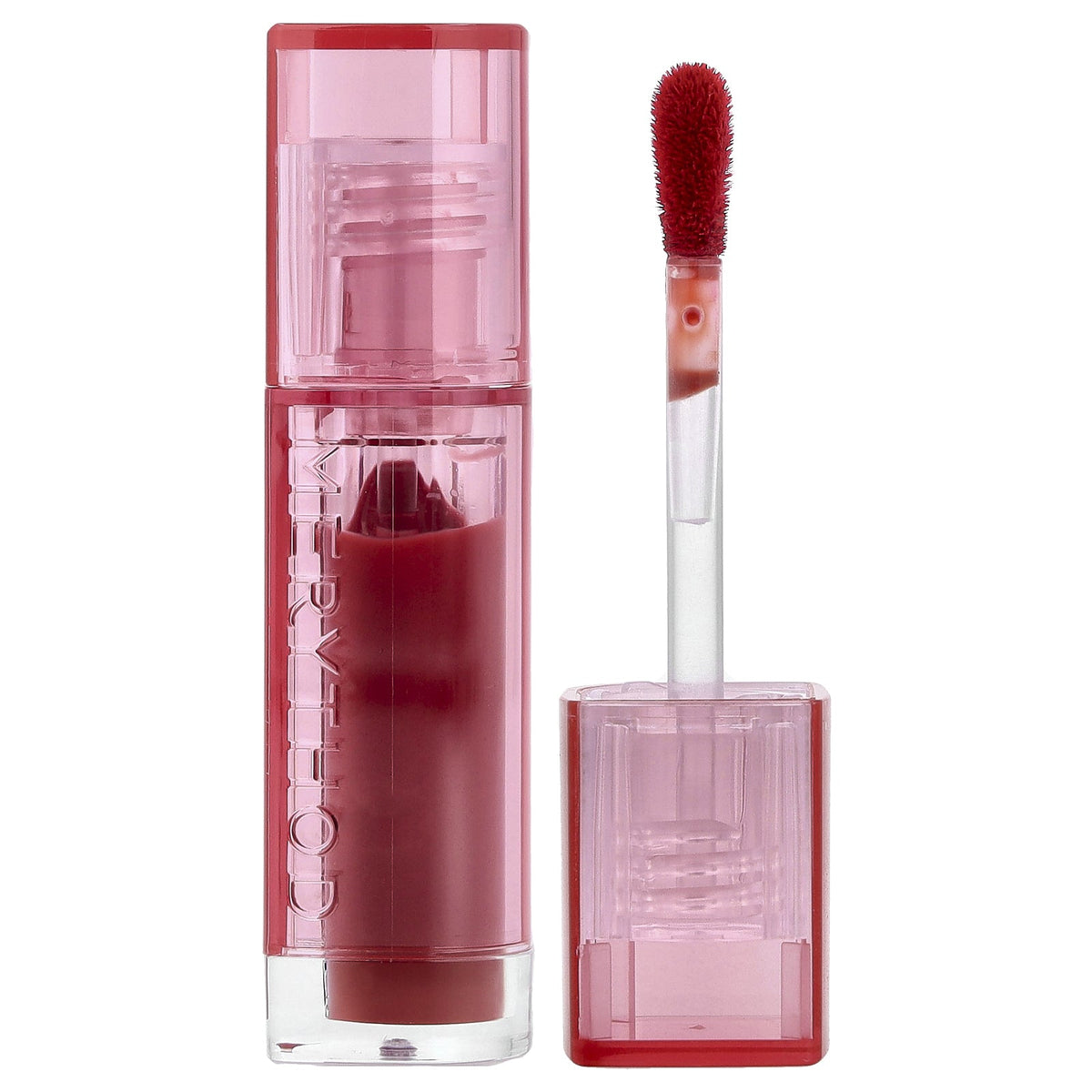 Merythod, Aengdu Fit Glossy Tint, 01 Coral Pia, 0.11 oz (3 g)