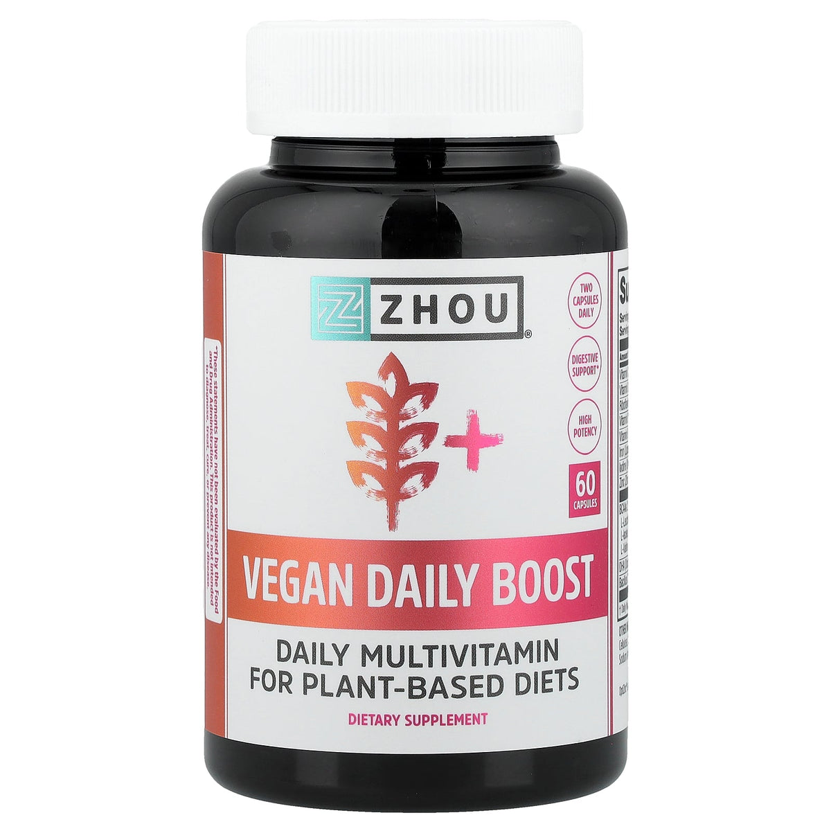 Zhou Nutrition, Vegan Daily Boosts, 60 Capsules