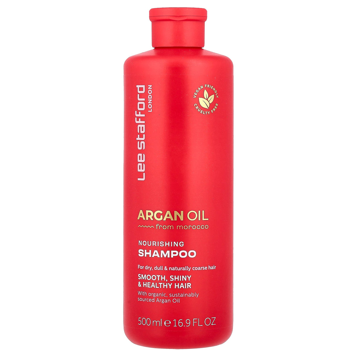 Lee Stafford, Argan Oil Nourishing Shampoo, For Dry, Dull & Naturally Coarse Hair, 16.9 fl oz (500 ml)