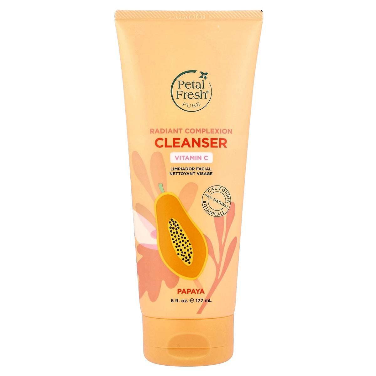 Petal Fresh, Radiant Complexion Cleanser, Papaya, 6 fl oz (177 ml)